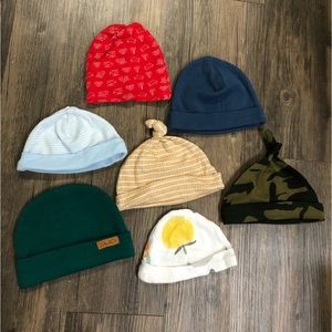 NEVER WORN infant hats.